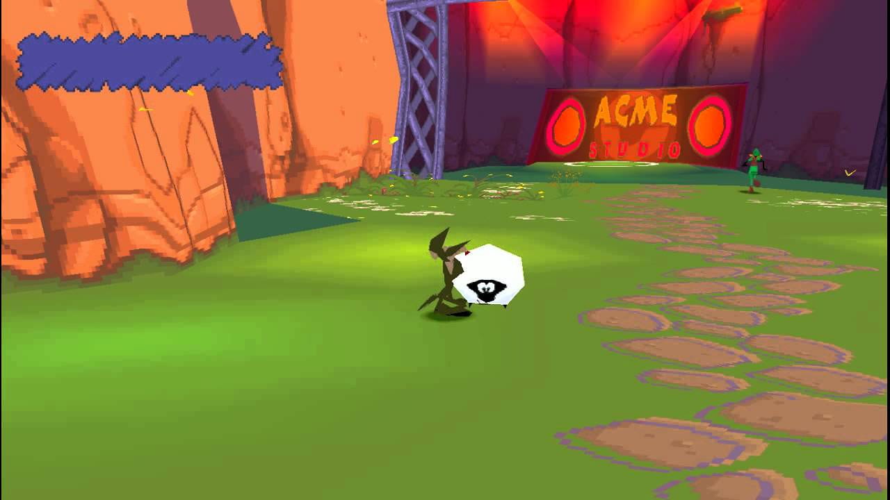 Wile E. Coyote che si prepara a portare una pecora al traguardo in Ralph il Lupo all’Attacco