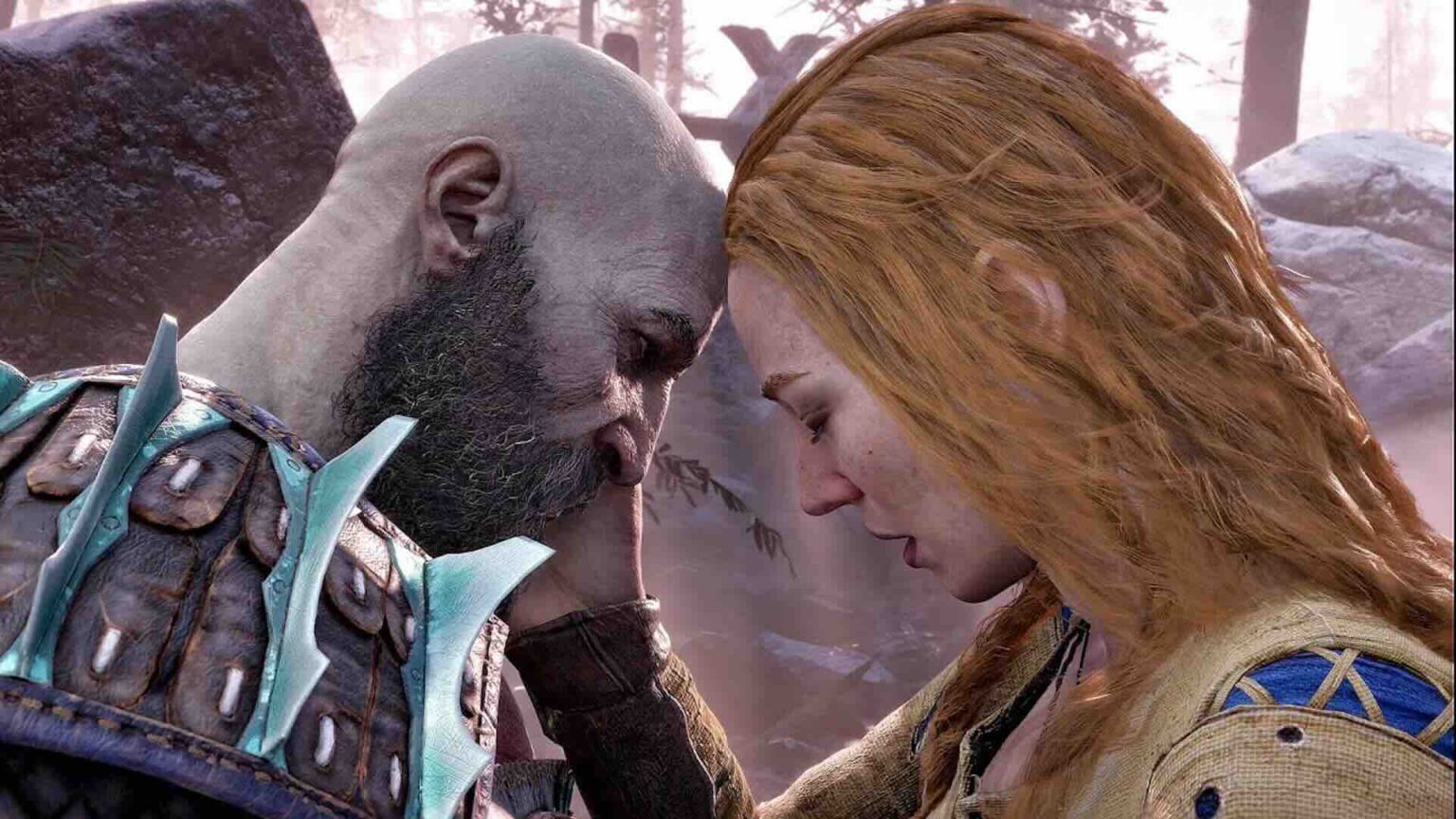 God of War con Kratos e Faye