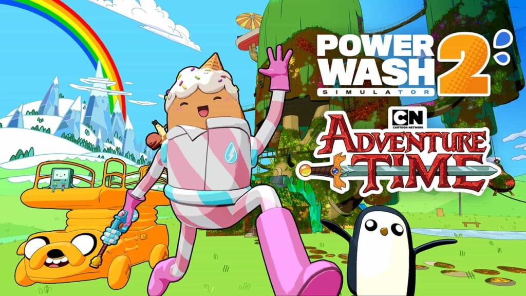 Key art di PowerWash Simulator 2: Adventure Time Pack DLC